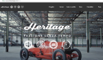 La homepage de FCA Heritage