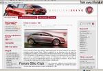 La homepage de www.quellichebravo.it
 Blog ufficiale della Nuova Fiat Bravo - 198