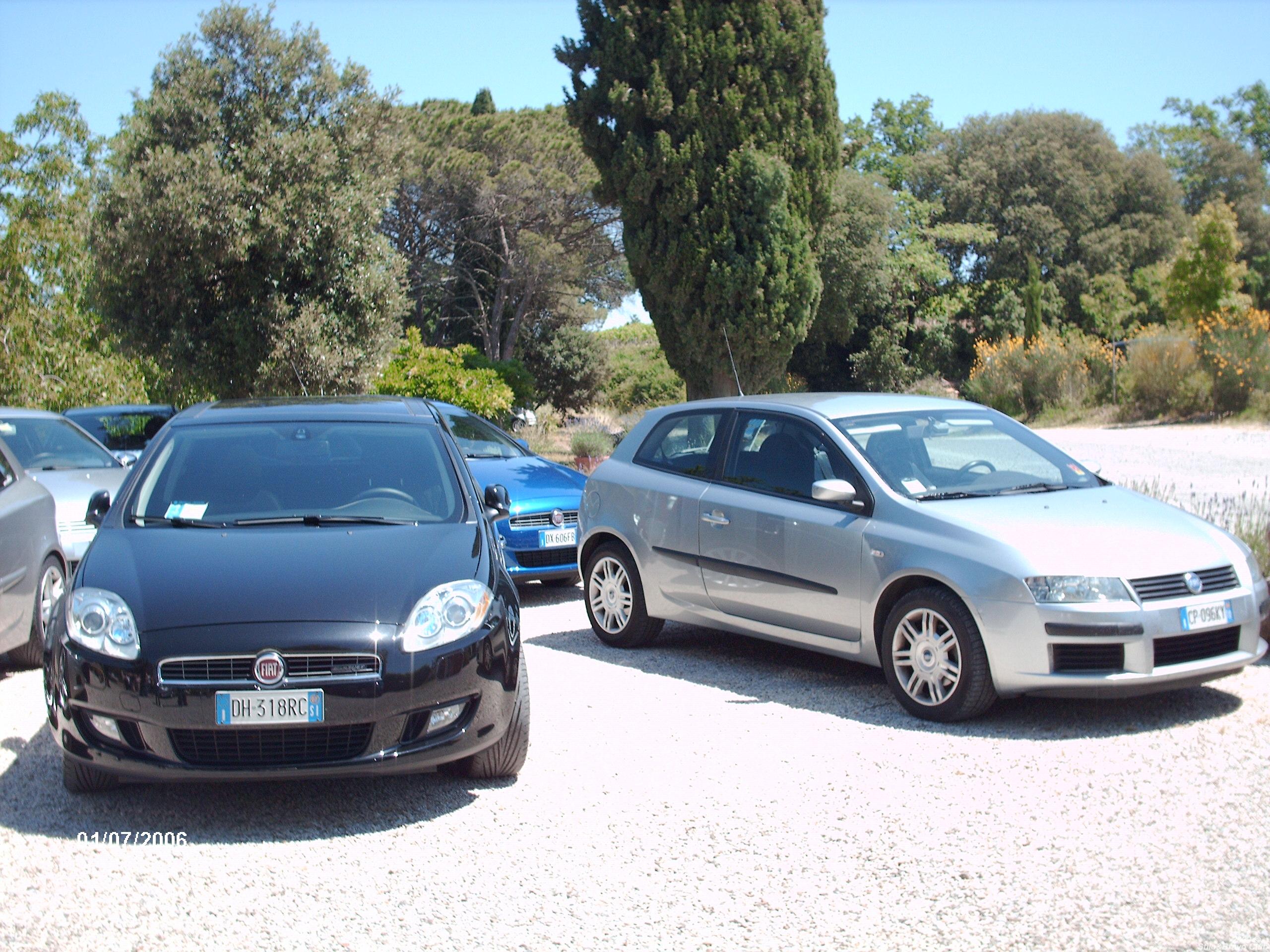 nel parcheggio 1